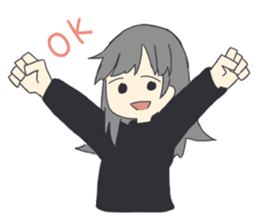 Naoko of the honest person sticker #15105141