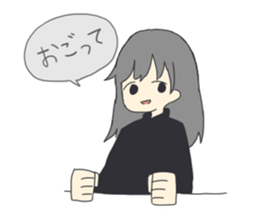 Naoko of the honest person sticker #15105152
