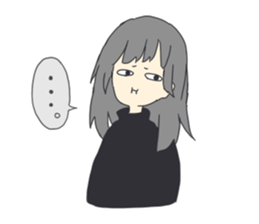 Naoko of the honest person sticker #15105154