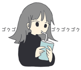 Naoko of the honest person sticker #15105158