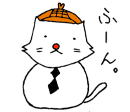 detective cat 3 sticker #15105403