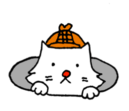 detective cat 3 sticker #15105418