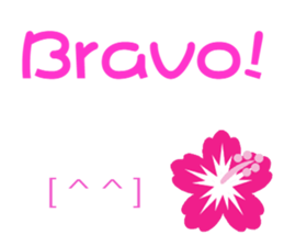 LOVE Hibiscus sticker #15105778