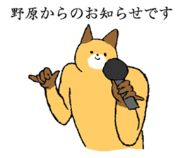 Fox's name is Nohara sticker #15106291