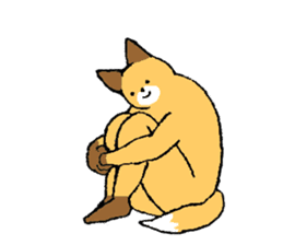 Fox's name is Nohara sticker #15106305