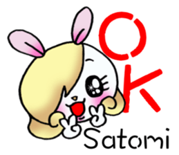 Sticker which is convenient for Satomi. sticker #15106525