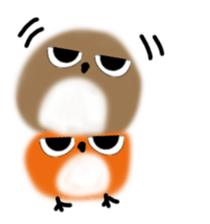 Mr. owl Sticker 2 sticker #15106576