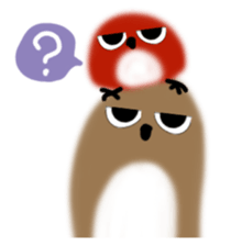 Mr. owl Sticker 2 sticker #15106581