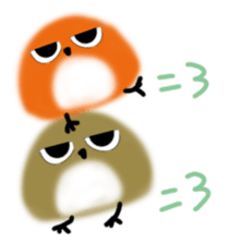 Mr. owl Sticker 2 sticker #15106586