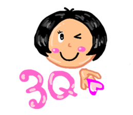 ou ma(mother) sticker #15106841