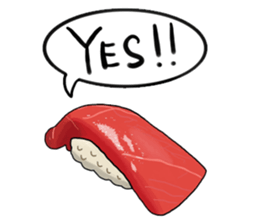 We love Sushi sticker #15106932