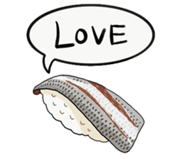 We love Sushi sticker #15106938