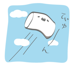 Cute Marshmallow(remake) sticker #15108461
