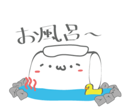 Cute Marshmallow(remake) sticker #15108465