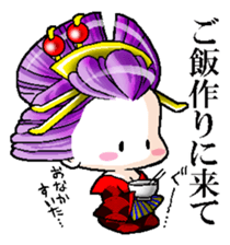 Japanese Oiran stickers "All Sisters"2 sticker #15109010
