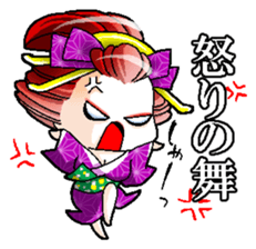Japanese Oiran stickers "All Sisters"2 sticker #15109028