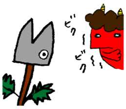 Winter. February sticker #15109087