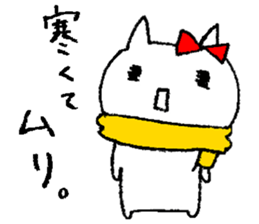 Winter. February sticker #15109101