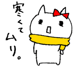 Winter. February sticker #15109101