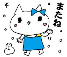 Winter. February sticker #15109109