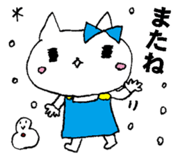 Winter. February sticker #15109109