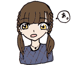 Nantoka Japanese Girls sticker #15109505