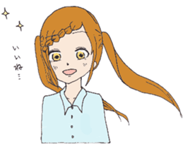 Nantoka Japanese Girls sticker #15109518