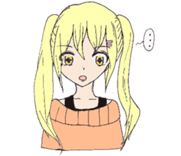 Nantoka Japanese Girls sticker #15109522