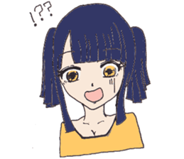 Nantoka Japanese Girls sticker #15109524