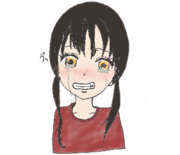 Nantoka Japanese Girls sticker #15109525