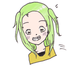 Nantoka Japanese Girls sticker #15109529