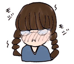 Nantoka Japanese Girls sticker #15109533