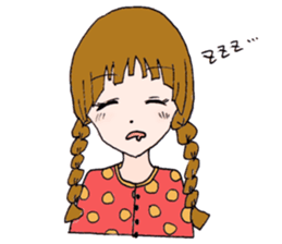 Nantoka Japanese Girls sticker #15109537