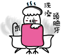 Mr. long head sticker #15109694