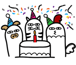 Mr. long head sticker #15109710