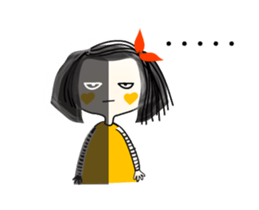 An Arrogant Girl Animated sticker #15109947