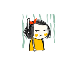 An Arrogant Girl Animated sticker #15109949