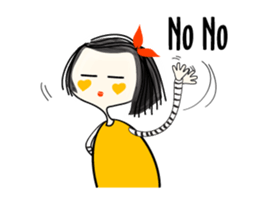 An Arrogant Girl Animated sticker #15109952