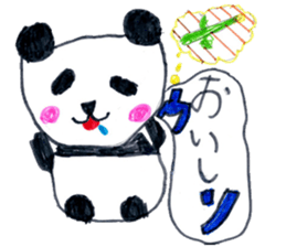 Cute panda sticker. sticker #15110049