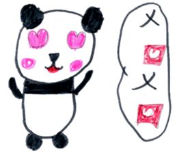 Cute panda sticker. sticker #15110058