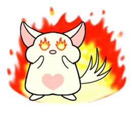 Chinchilla of Chitchi in English sticker #15110122