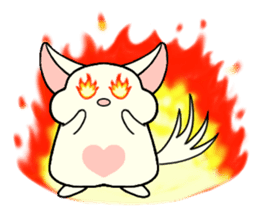 Chinchilla of Chitchi in English sticker #15110122