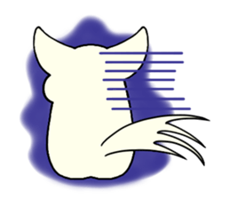 Chinchilla of Chitchi in English sticker #15110130