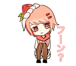 strawberry bavarois girl sticker #15110358