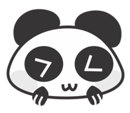 Kawaii Panda Face Collection sticker #15110796