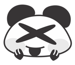 Kawaii Panda Face Collection sticker #15110799