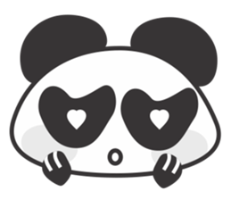 Kawaii Panda Face Collection sticker #15110806