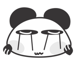 Kawaii Panda Face Collection sticker #15110810