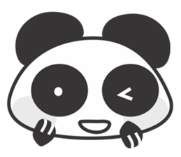 Kawaii Panda Face Collection sticker #15110813
