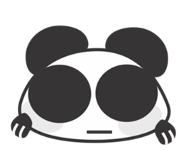 Kawaii Panda Face Collection sticker #15110814